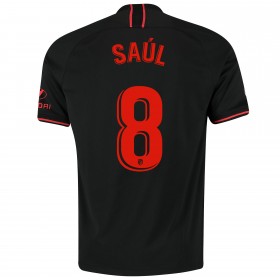 Fußballtrikots Atlético Madrid Saul 8 2019-2020 Kurzarm Auswärts-trikot kaufen